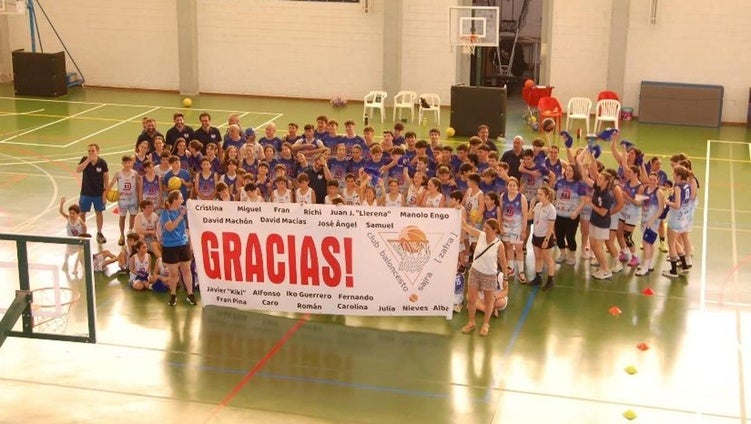 El Club Baloncesto Sajra hace su particular balance de año