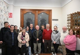 Algunos de los miembros de la junta directiva de la plataforma