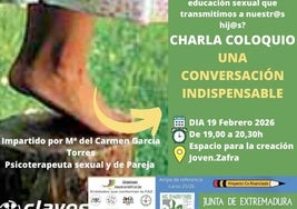 Cartel de la actividad