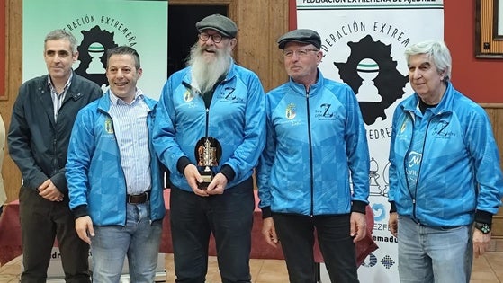 El Ruy López C campeón de Extremadura de ajedrez en segunda división A