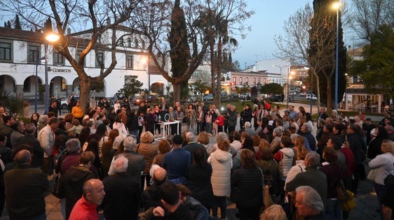 Zafra recordó a Francisca Cadenas en un acto emotivo y de denuncia