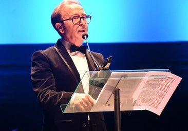 Juan Tomás Rayego durante una gala de los Galardones del CIT