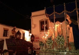 Encuentro de ambas imágenes en la Plazoleta de Ruy López