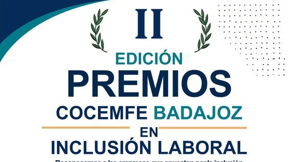 Cocemfe Badajoz reconocerá el compromiso empresarial con la inclusión laboral