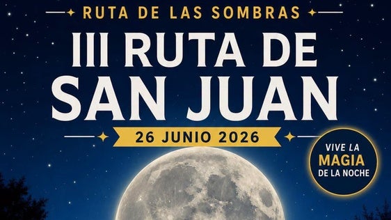La III Ruta de San Juan recorrerá la naturaleza bajo la luz de la noche el 26 de junio