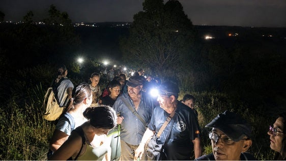 La ruta en plena natraleza