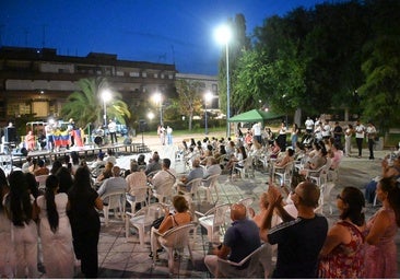 El evento se celebró en la Plaza de España