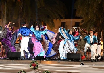 Participación de uno de los grupos internacionales