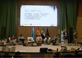 Apertura de la jornada del pastoreo y razas autóctonas en el pabellón central