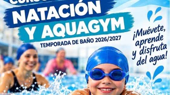 Los cursos de natación y aquagym en la piscina climatizada abren sus inscripciones este viernes