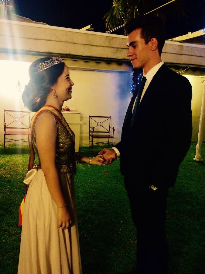 La reina y su acompañante