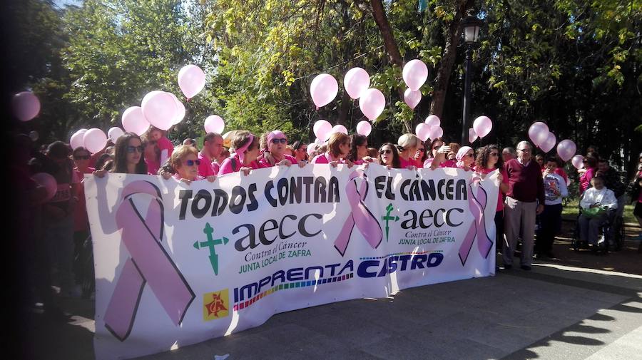 AECC Zafra recauda más de 10.000 euros en las actividades de octubre