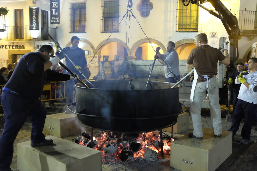 Elaboración de las migas Verónica Conejo