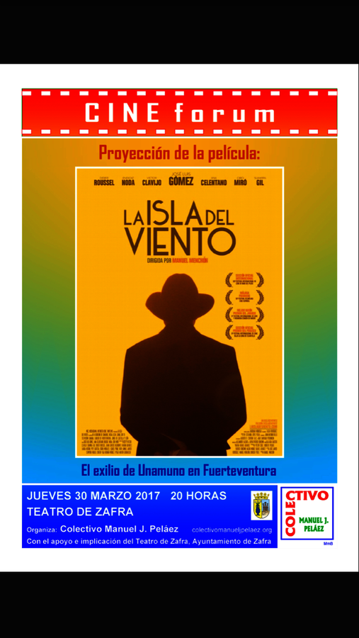 Proyección de la película “La isla del viento”