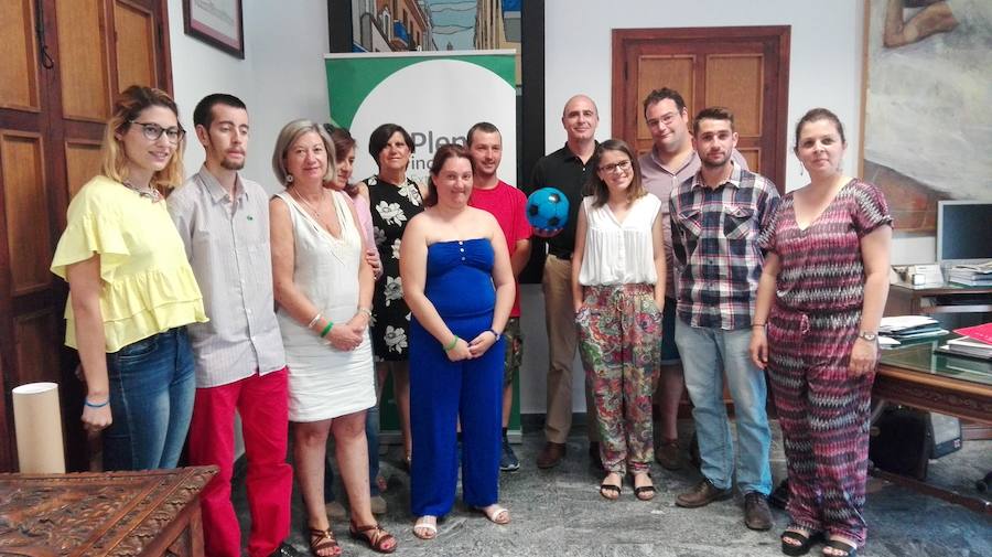 La pelota de los Jóvenes de Plena Inclusión llega a Zafra