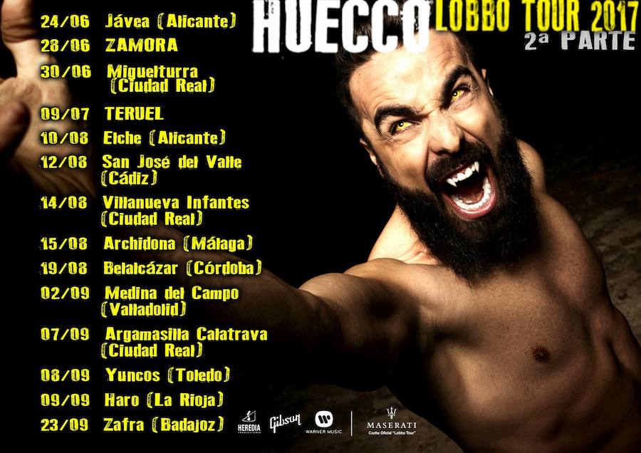 Cartel de conciertos 