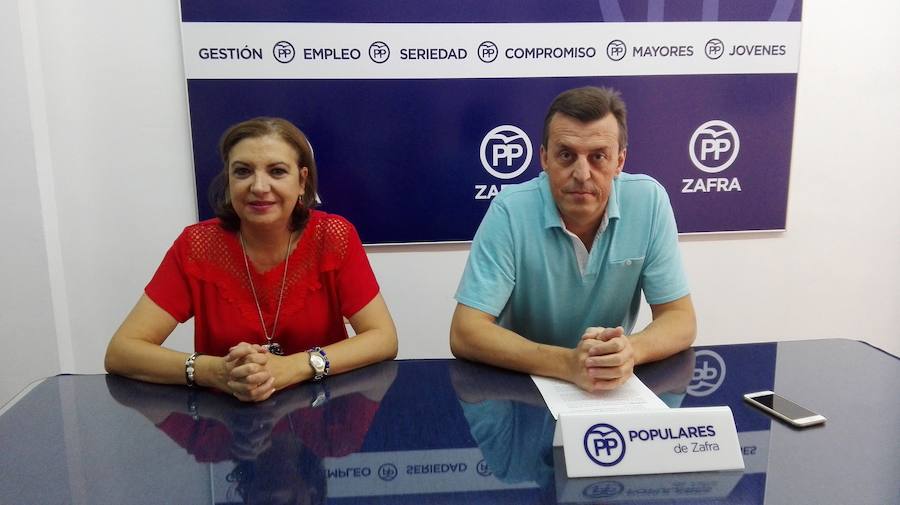 Llera y Martínez en rueda de prensa 