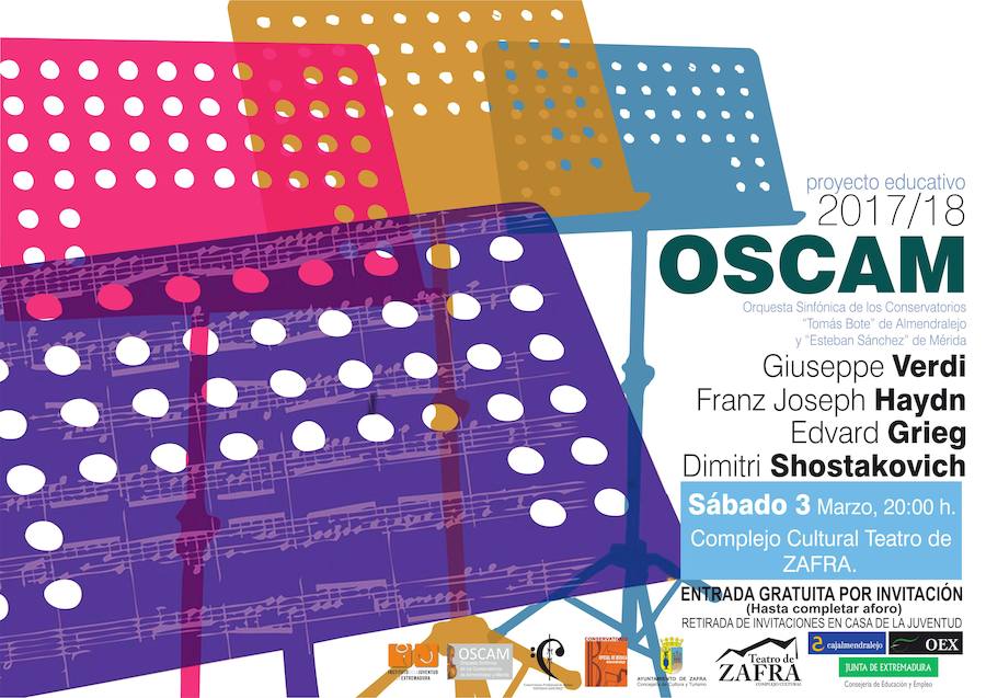 La OSCAM ofrece un concierto gratuito en Zafra