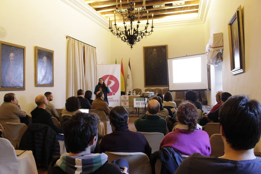 Ana Sanz en su ponencia 