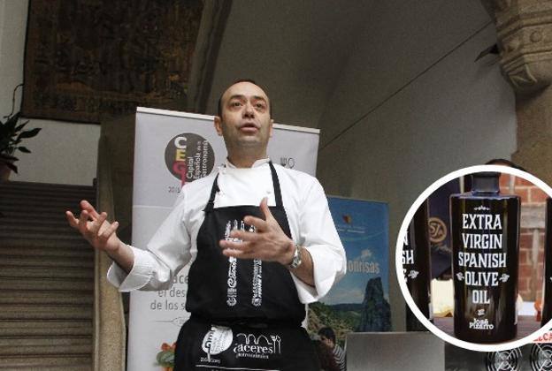 El cocinero José Pizarro venderá su propia marca de aceite extremeño en sus restaurantes de Londres