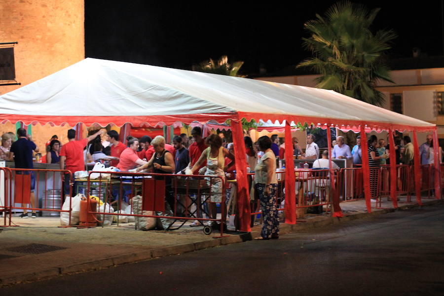 Sábado solidario con una velada y parrillada