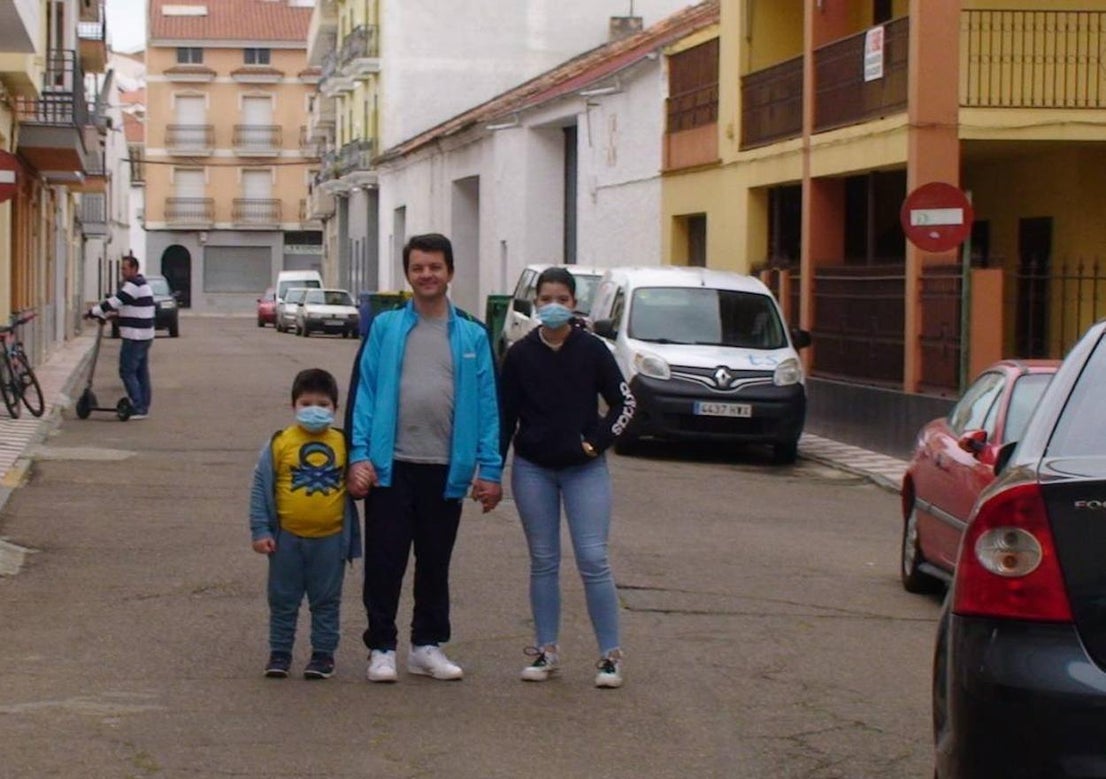 Paseo en familia