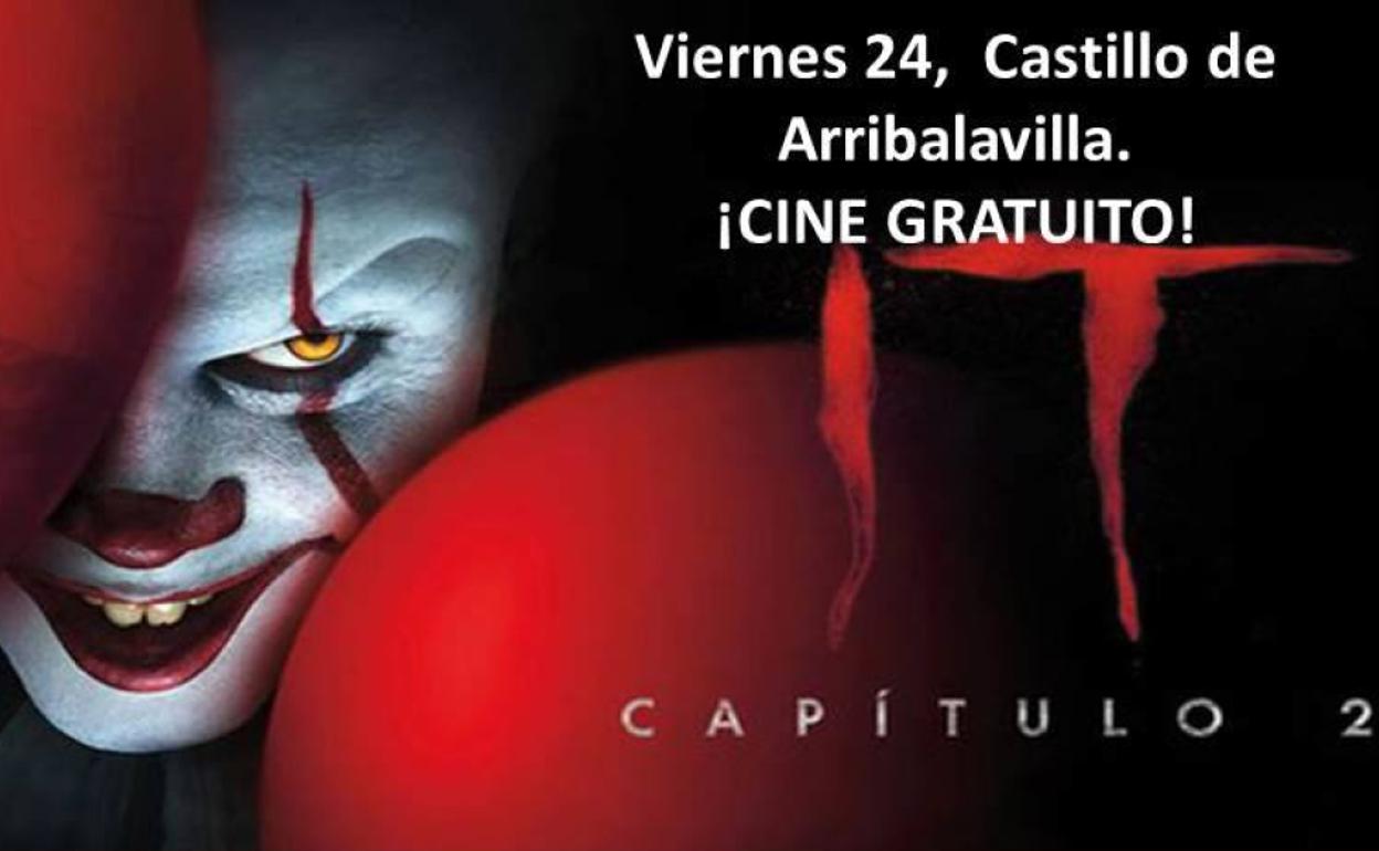 El Castillo de Arribalavilla acoge este viernes la proyección de la película IT 2