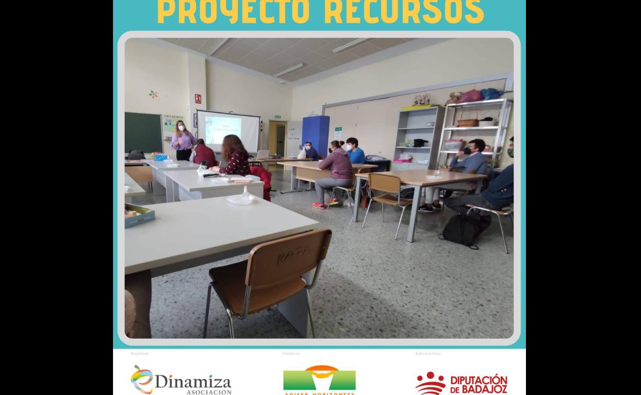 La asociación eDinamiza y Adiser Horizontes desarrollan el 'Proyecto Recursos' en Castuera
