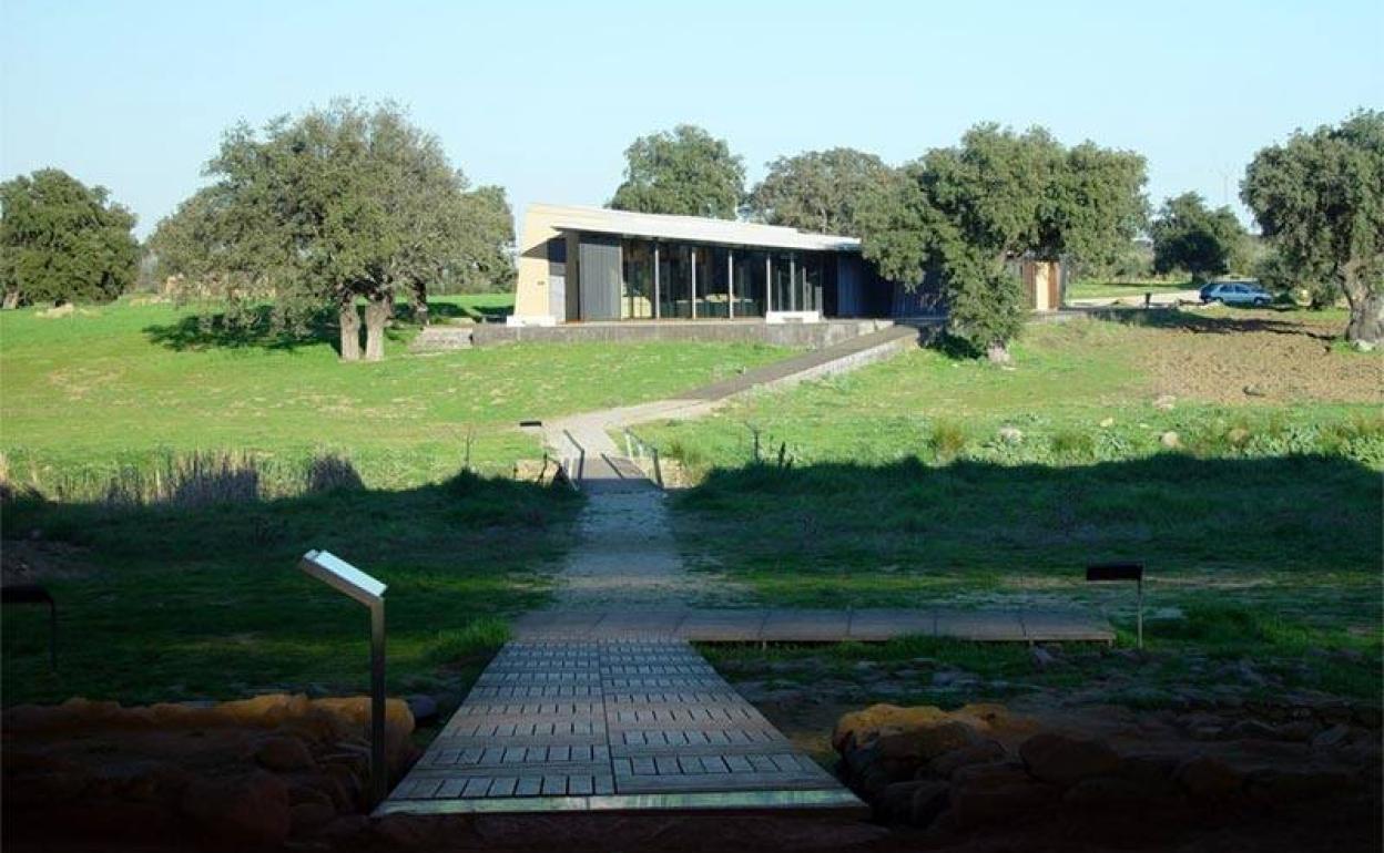 Yacimiento de Cancho Roano, en Zalamea de la Serena
