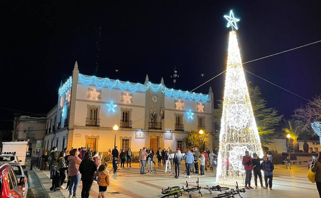 Microconciertos navideños por las calles de Zalamea 