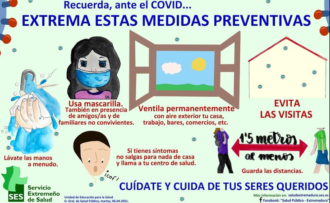 Sanidad notificó ayer 25 nuevos casos positivos de Covid-19 y 21 altas médicas en Zalamea