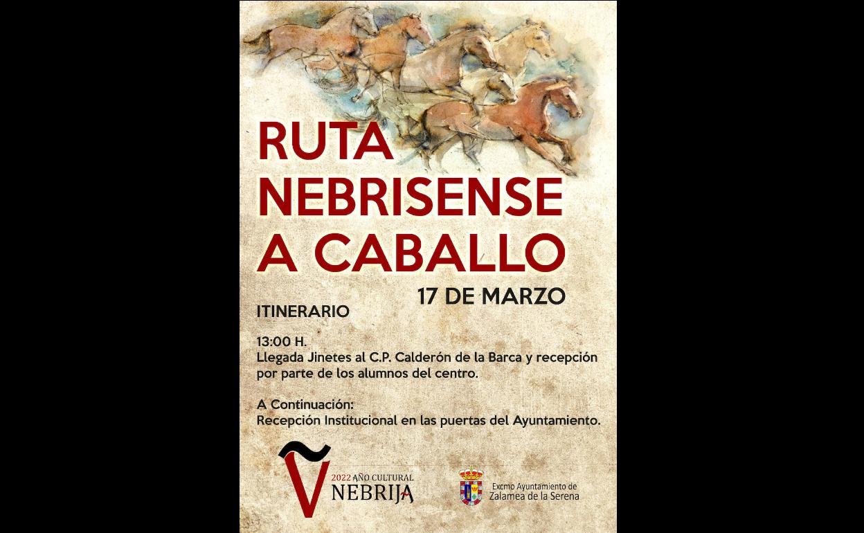 La Ruta Nebrisense a Caballo llega el jueves a Zalamea