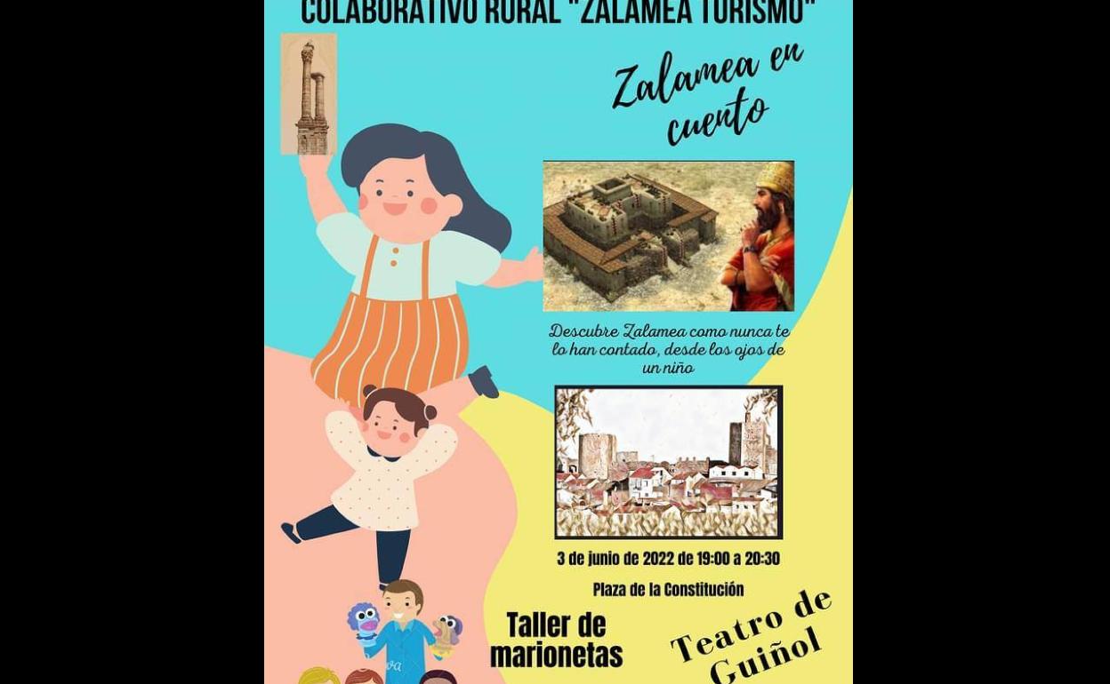El colaborativo rural 'Zalamea Turismo' presenta la actividad 'Zalamea en cuento'