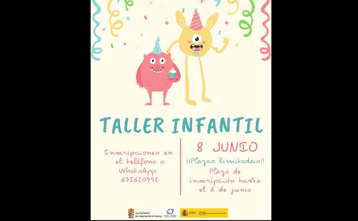 El Centro Cultural acoge un taller infantil el próximo miércoles