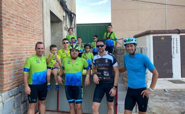 Participantes en la Quedada de Malpartida 