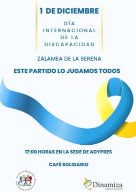 ADYPRES Zalamea y la Asociación eDinamiza celebran el Día Internacional de la Discapacidad