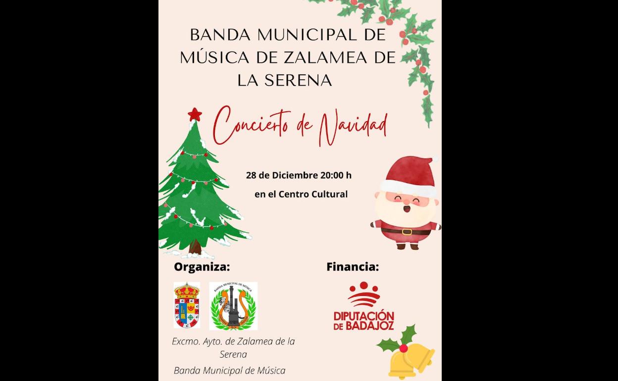 La Banda de Música ofrece un Concierto de Navidad en el Centro Cultural