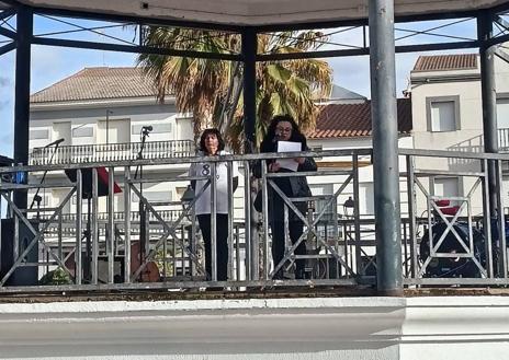 Imagen secundaria 1 - Lectura del manifiesto y concierto.Cedidas