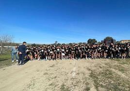 En la prueba participaron más de 600 corredores de 17 colegios e institutos de la Mancomunidad.