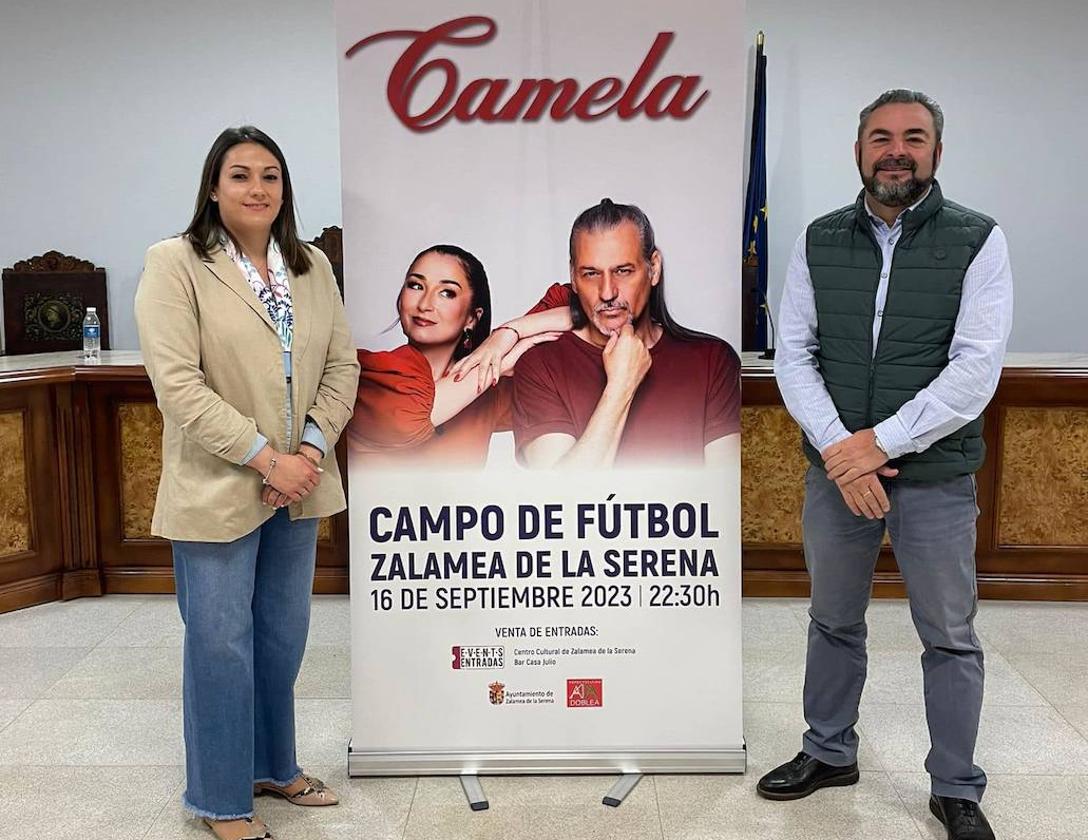 Camela actuará en septiembre de Zalamea de la Serena