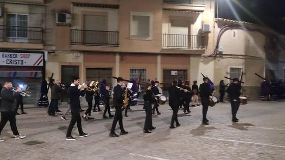 La Banda de Música de Zalamea de la Serena participa en la Semana Santa
