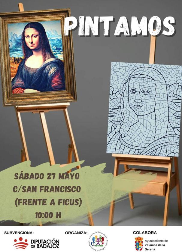 La pintura como forma de eliminar desigualdades y luchar frente a la despoblación rural