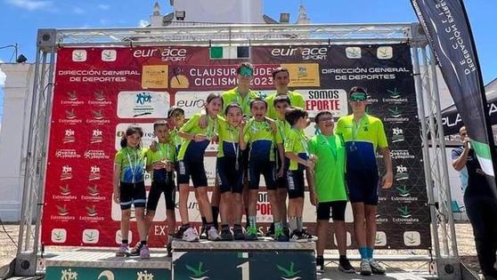 12 ciclistas de la AC Cancho Roano participaron en la última prueba Judex BTT
