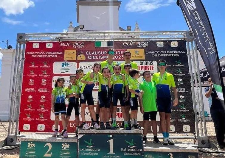 12 ciclistas de la AC Cancho Roano participaron en la última prueba Judex BTT