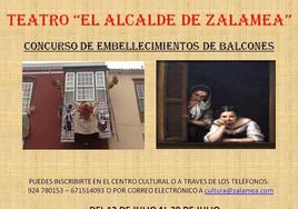 Convocado un concurso de embellecimiento de Balcones para El Alcalde de Zalamea