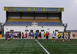 Primer entrenamiento de la pretemporada.