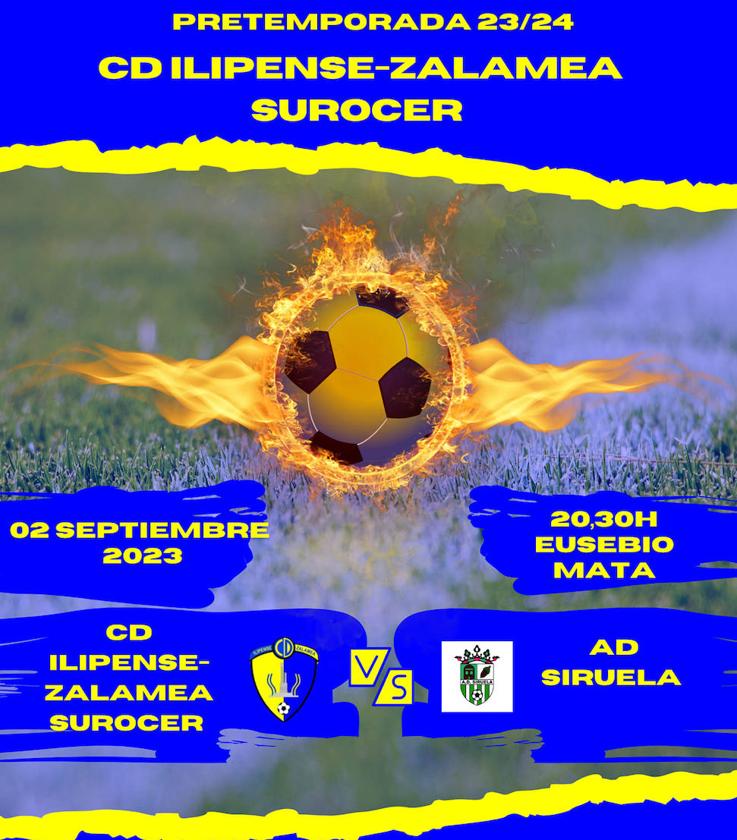 Amistoso entre el CD Ilipense y el AD Siruela