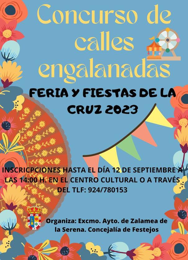Convocado el concurso de calles engalanadas de la Feria y Fiestas de la Cruz 2023