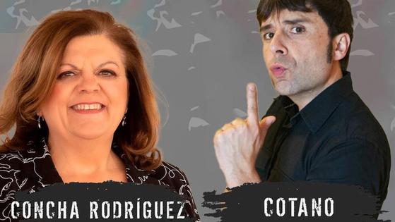 Concha Rodríguez y Cotano llegan a Zalamea con el programa 'A carcajadas'