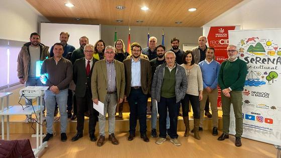 El Diputado de Desarrollo Rural, Reto Demográfico y Turismo se reúne con los alcaldes de La Serena, Paisaje Cultural